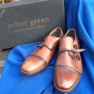 Asher Green mens dress shoes
